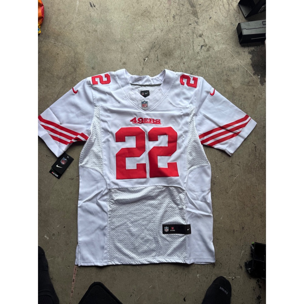 Nike San Francisco 49ers Carlos Rogers 22 NFL Jersey White Mens 44 New